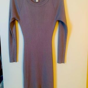 Grey Stretch Body Dress (one size fits most)